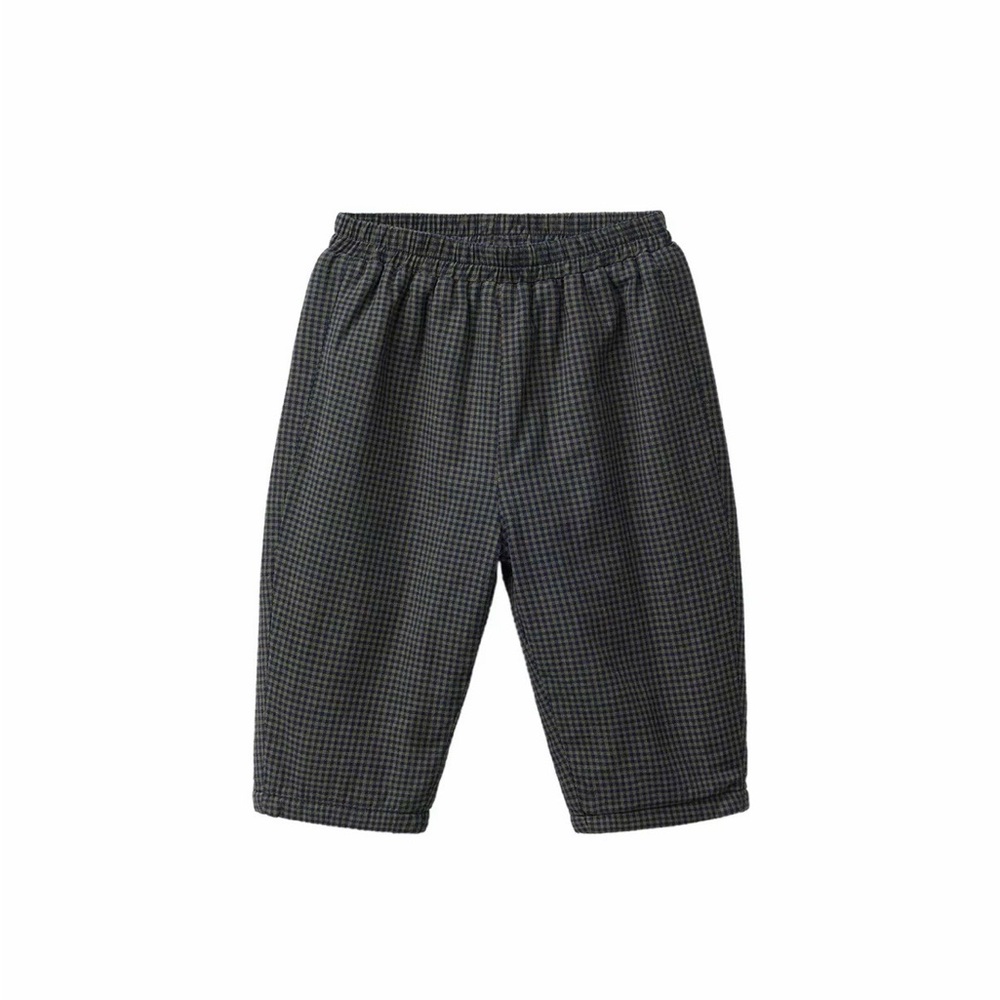 Zara Gingham Quilted Kid’s Pants